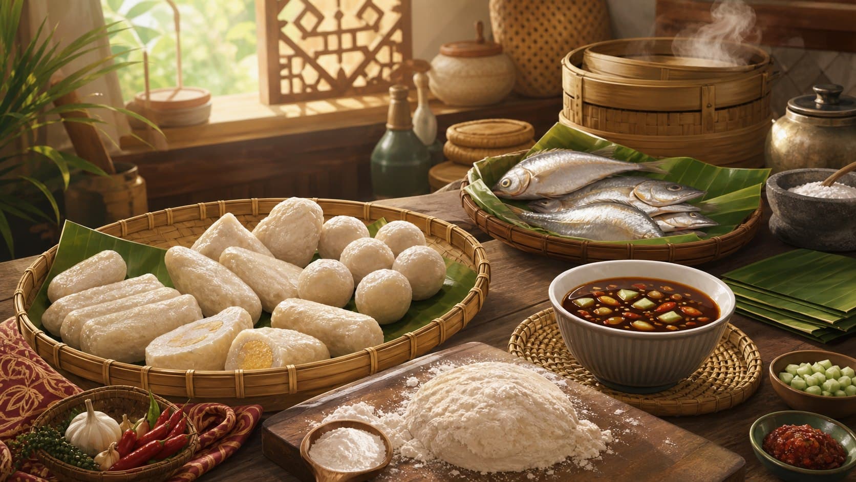 Ilustrasi dapur tradisional Sekanak & Co.